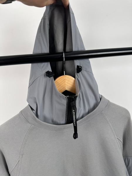 CP Company Mixed Fleece Hoodie (M)