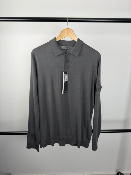 Stone Island Lana Wool Ghost Polo Shirt - BNWT