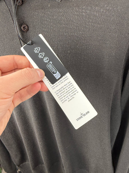 Stone Island Lana Wool Ghost Polo Shirt - BNWT (S)