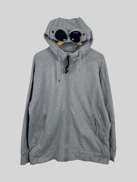 CP Company Diagonal Raised Fleece Goggle Hoodie (XXL)