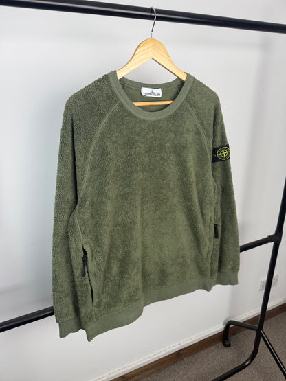 Stone Island Teddy Fleece Sweatshirt