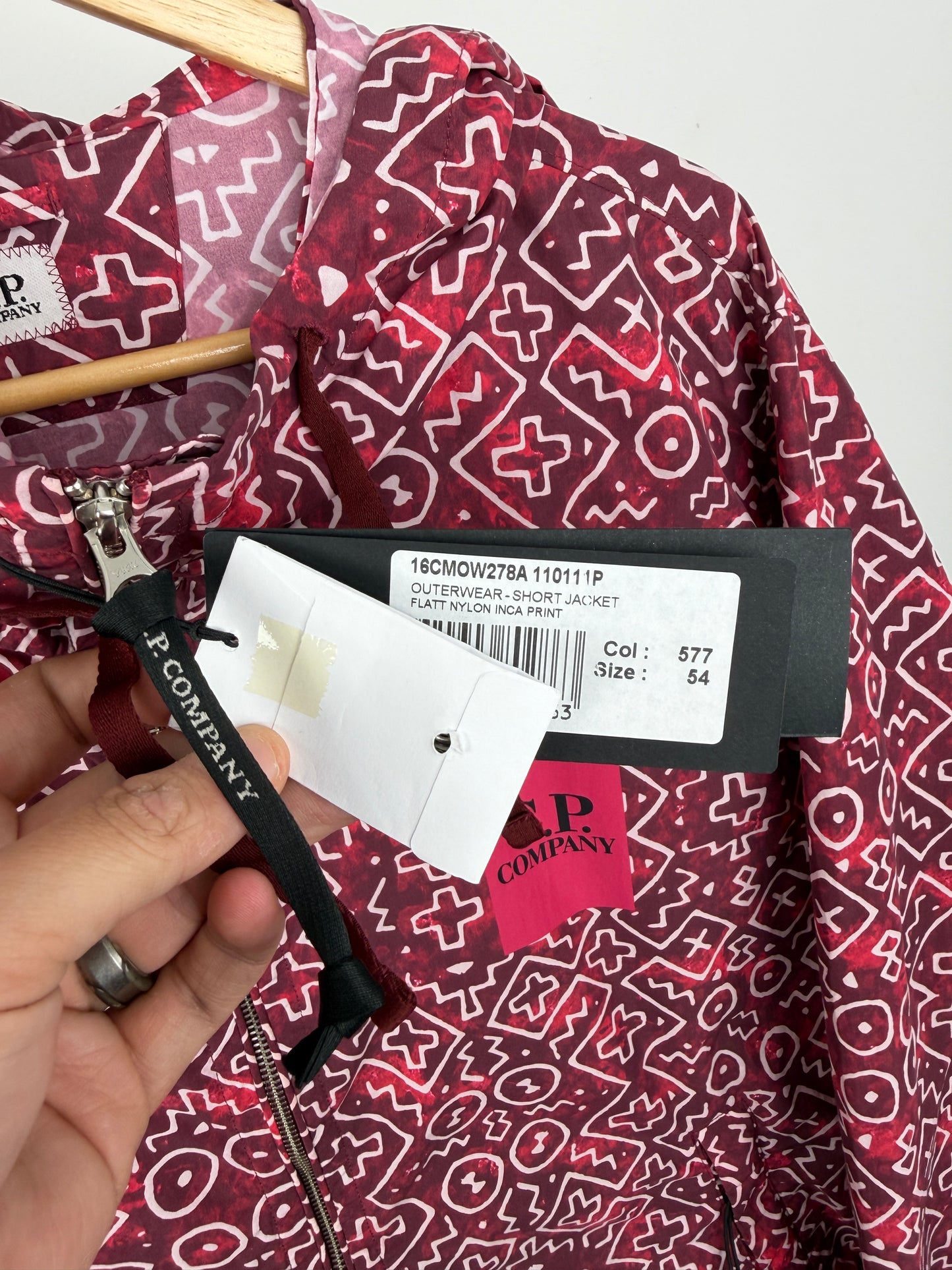 C.P Company Inca Print Goggle Jacket