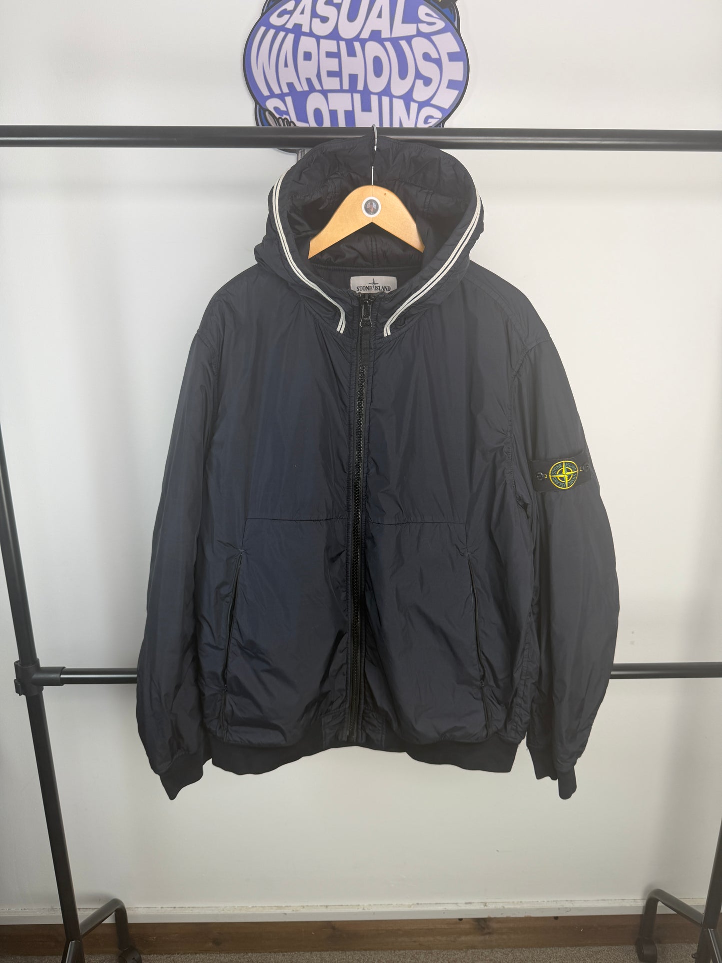 Stone Island Garment Dyed Crinkle Reps R-NY
