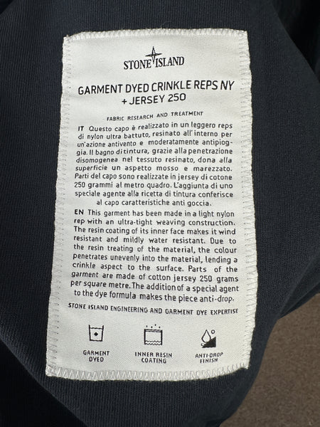 Stone Island Garment Dyed Crinkle Reps NY + Jersey 250