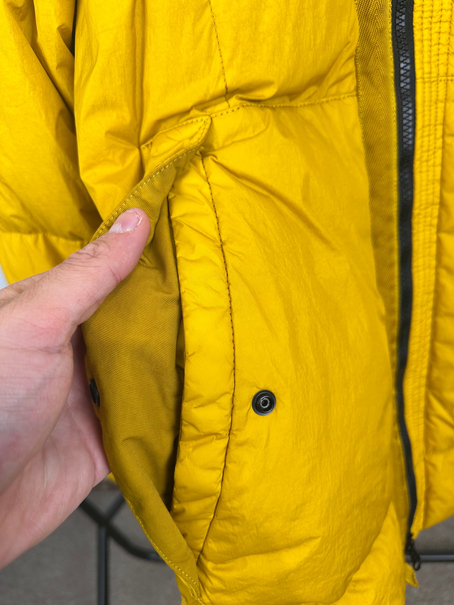 Stone Island Garment Dyed Down Jacket - Medium