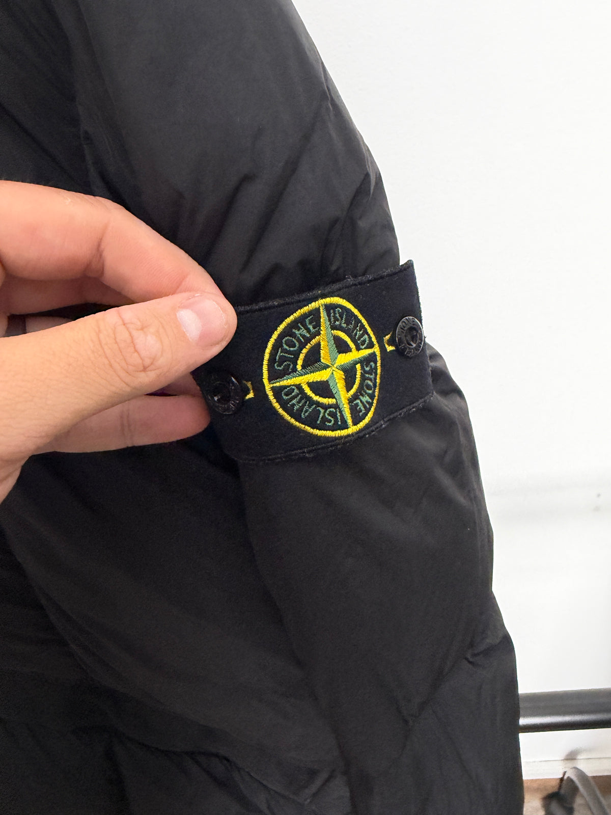 Stone Island Garment Dyed Crinkle Reps Down Jacket