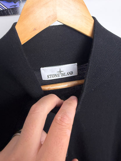 Stone Island Lana Wool 1/2 Zip Knit