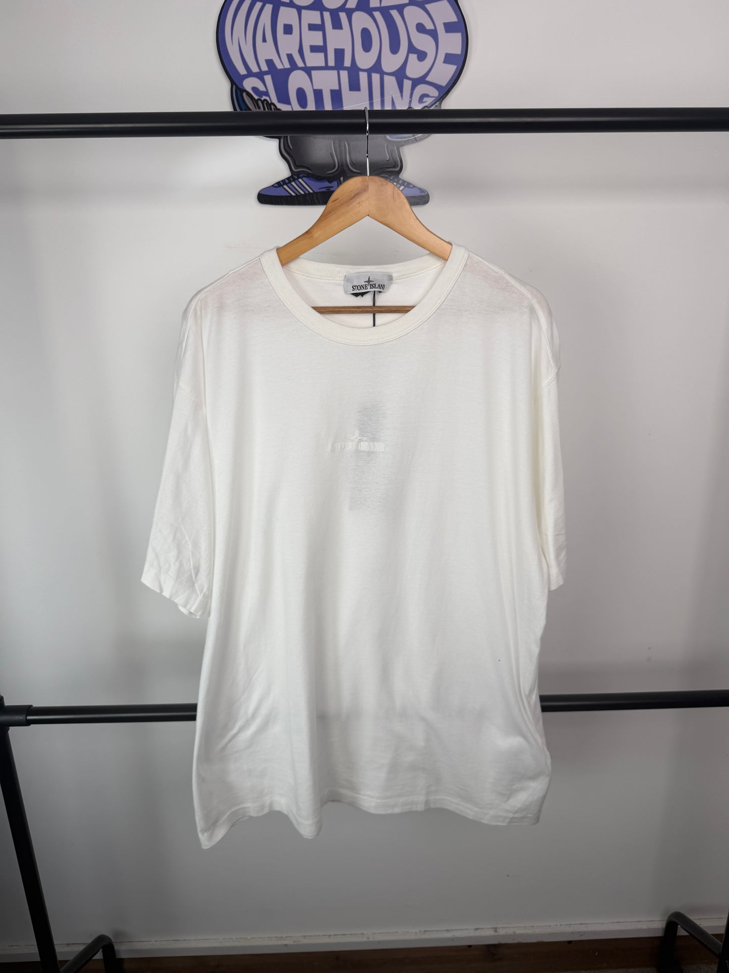 Stone Island Embroidered Spellout T-Shirt