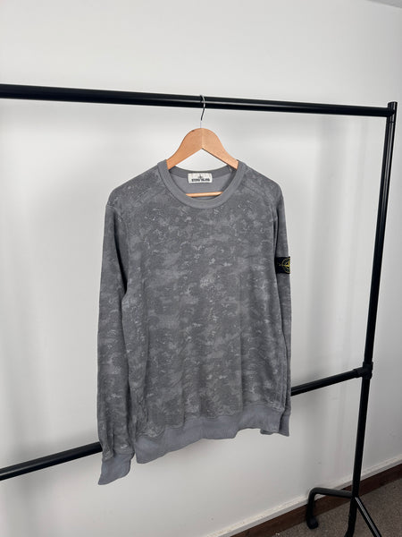 Stone Island Camo Sweatshirt (L)