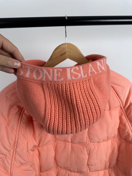 Stone Island Cupro Cotton Stella Primaloft Insulation & Knit Jacket (L)