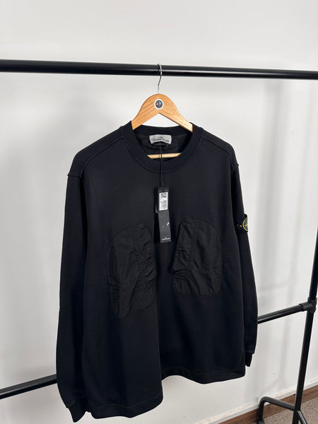 Stone Island Nylon Patch Sweatshirt - BNWT (XXL)