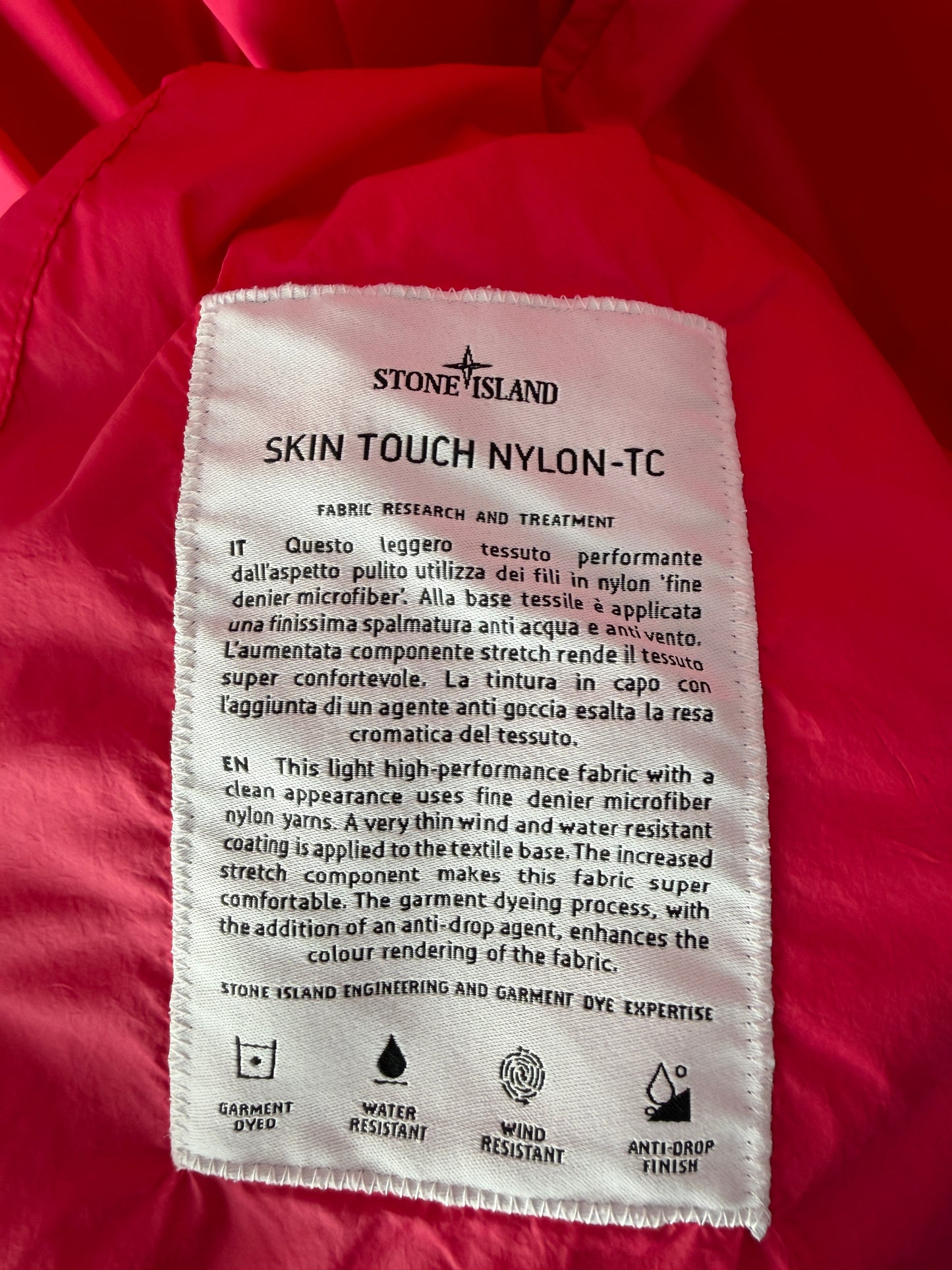 Stone Island Skin Touch Nylon TC Jacket