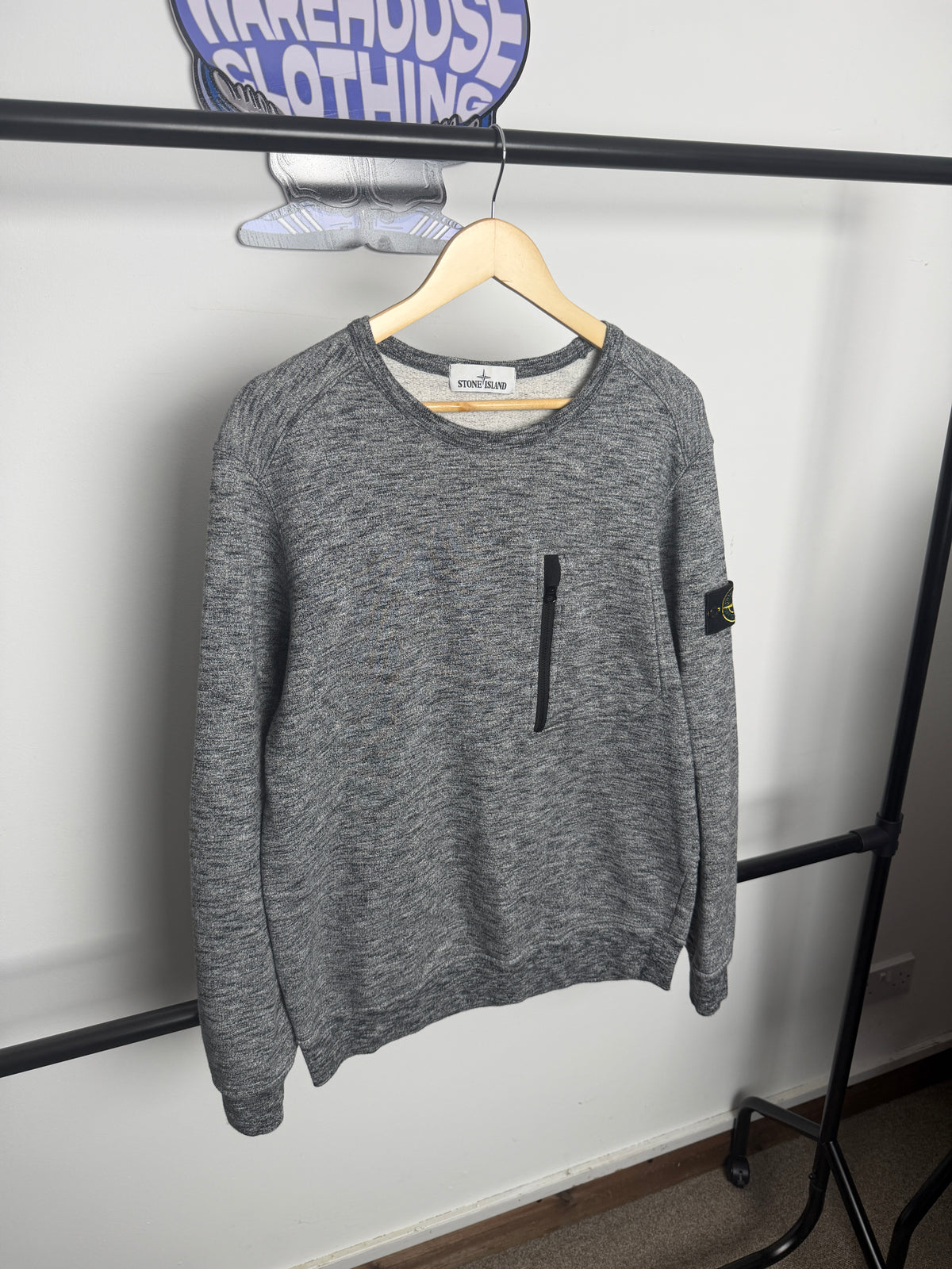 Stone Island Marl Pocket Sweatshirt