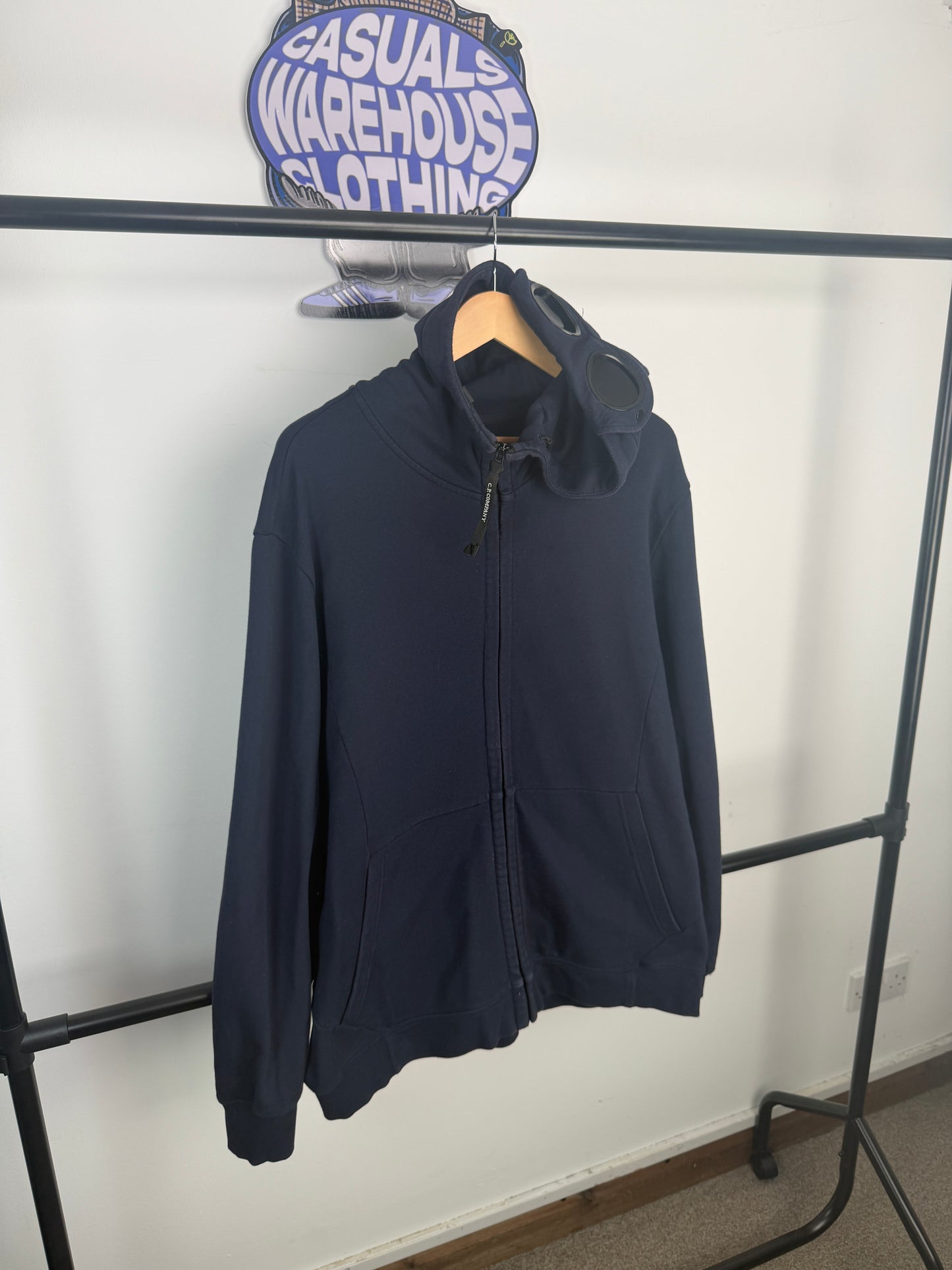 C.P Company Full Zip Goggle Hoodie