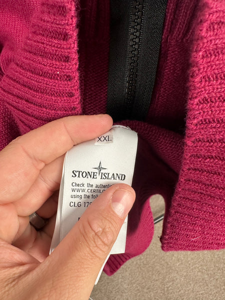Stone Island Wool Zip Up (XXL)