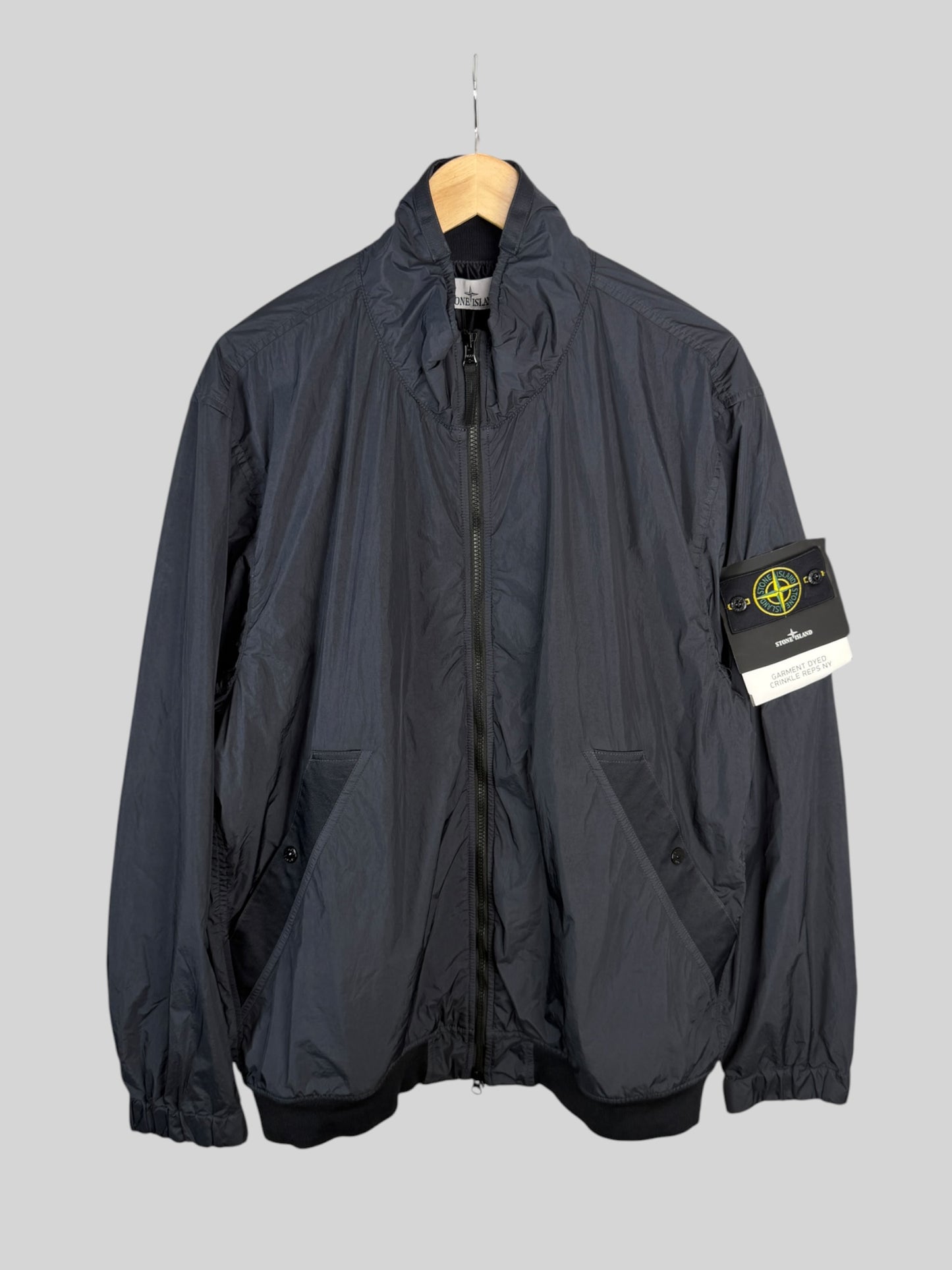 Stone Island Garment Dyed Crinkle Reps NY Jacket