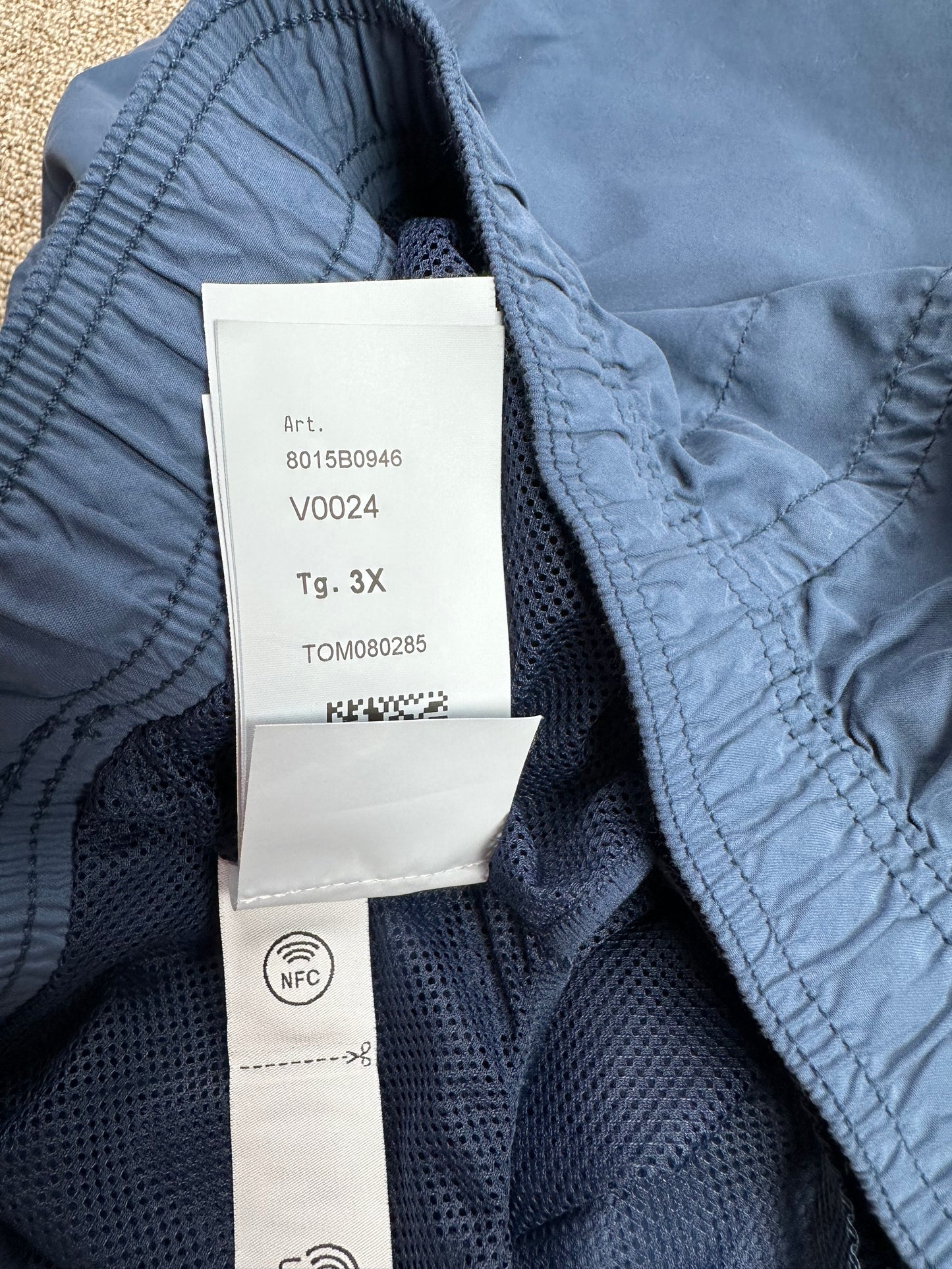 Stone Island Brushed Cotton Swim Shorts