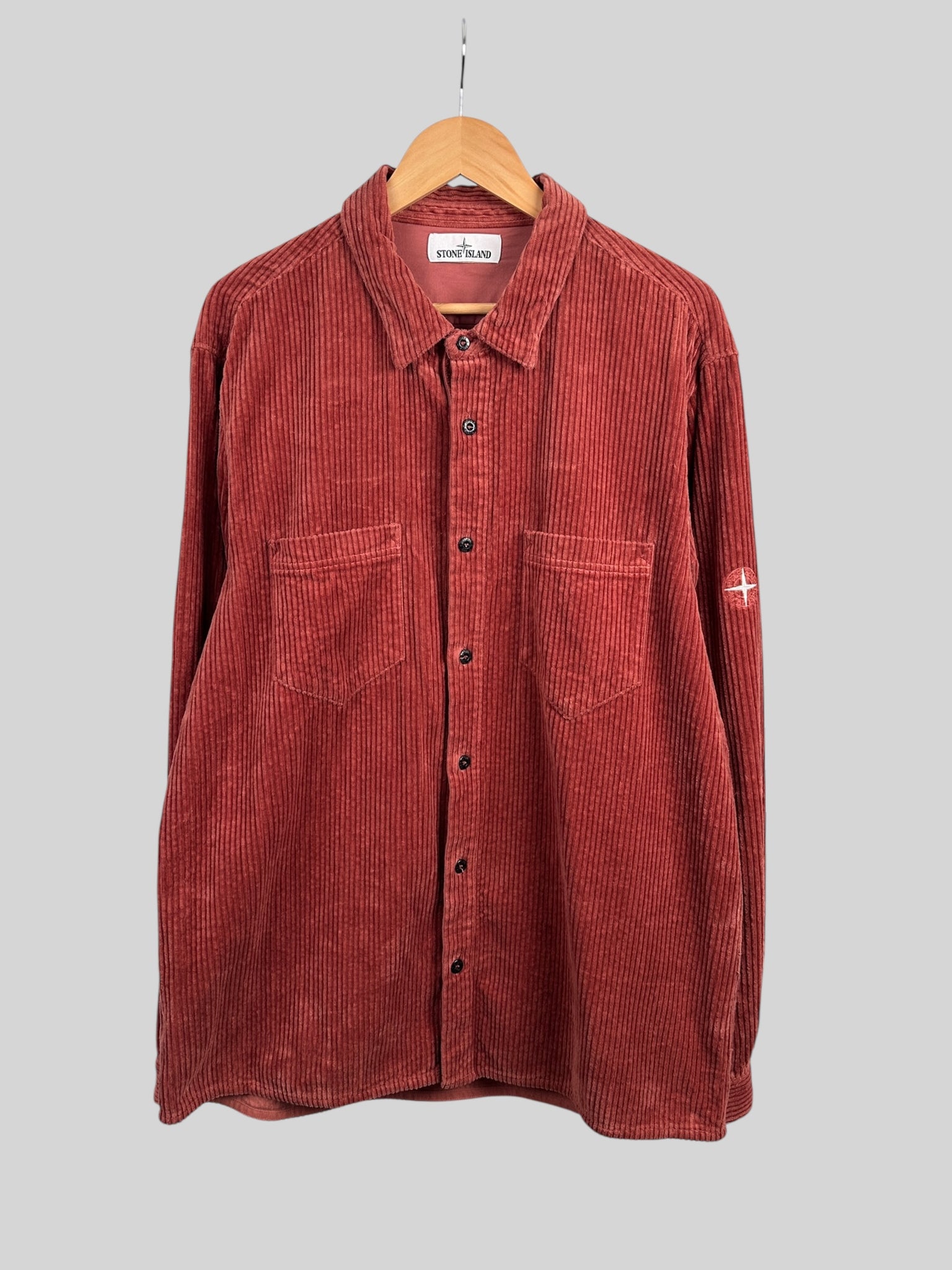 Stone Island Corduroy Shirt (XXL)