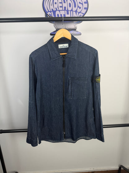 Stone Island Denim Style Overshirt