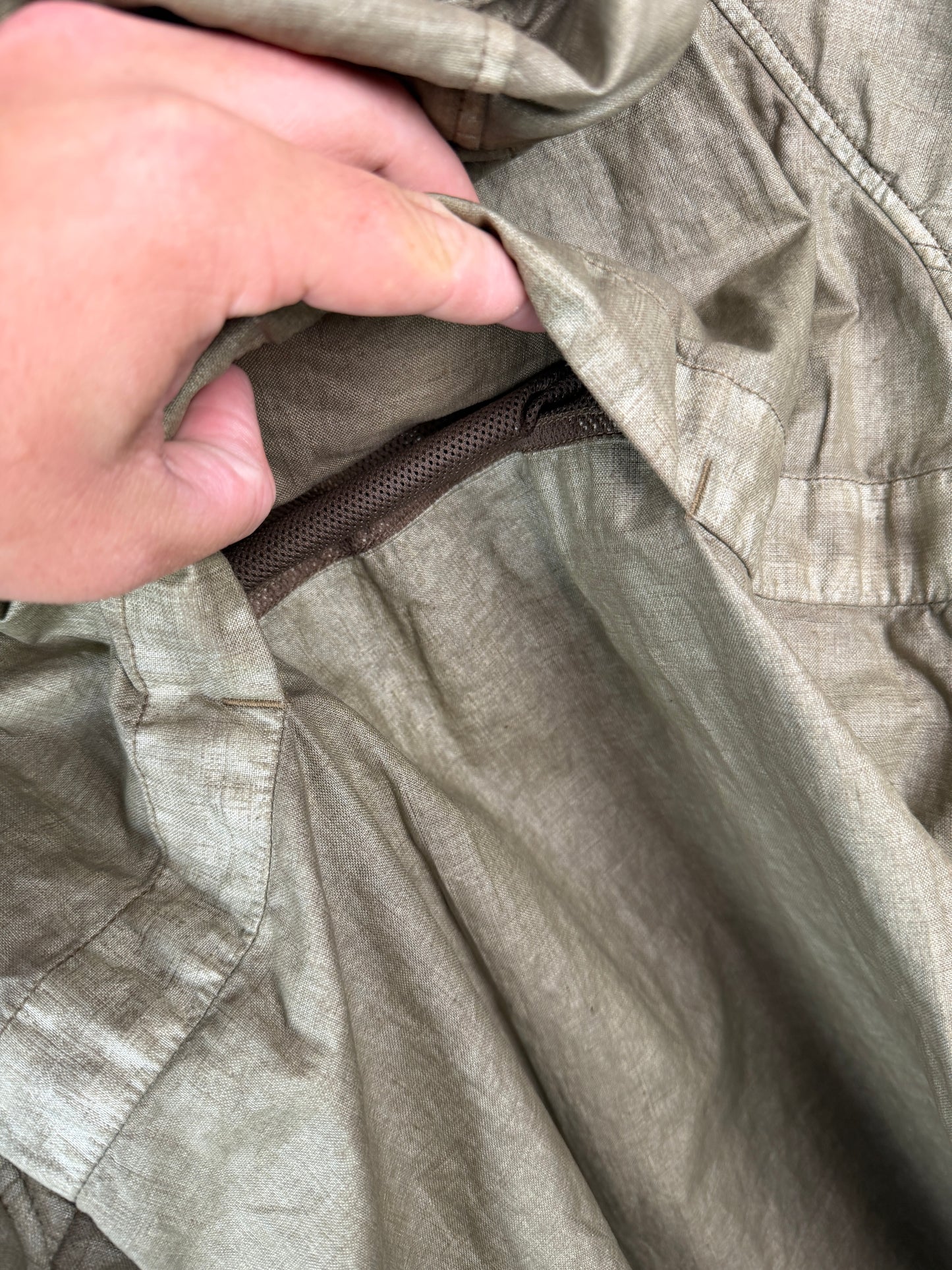 C.P Company Lino Wax Goggle Jacket