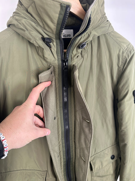 Stone Island Micro Reps Jacket With Primaloft Insulation (M)