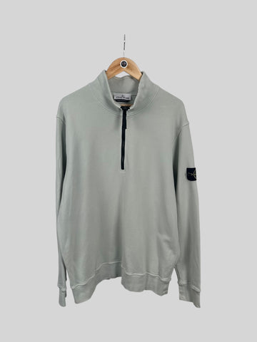 Stone Island 1/4 Zip Sweatshirt (XXL)