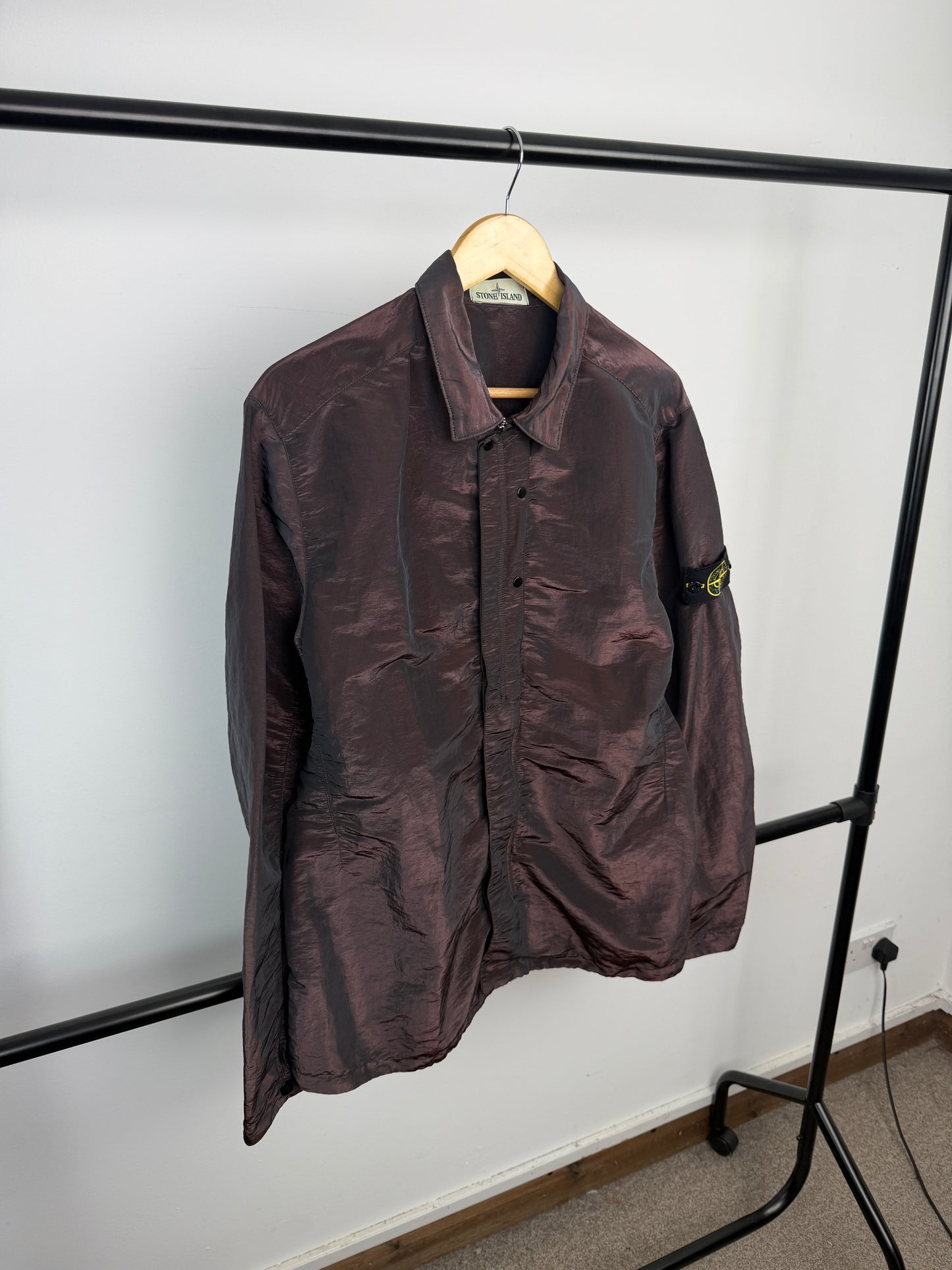 Stone Island Red Weft Overshirt