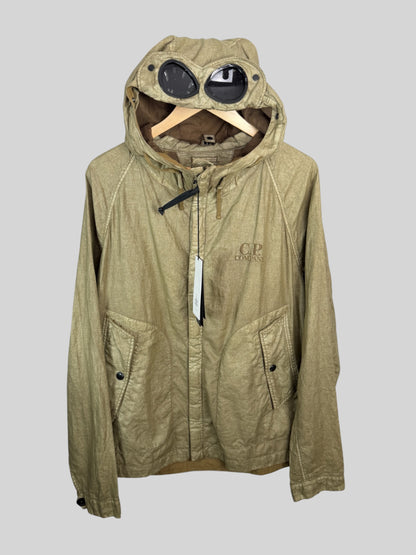 C.P Company Lino Wax Goggle Jacket