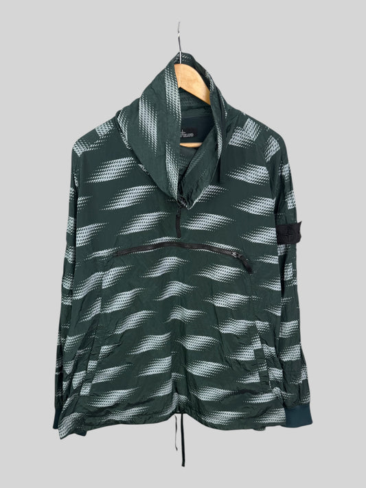 Stone Island Shadow Project Striped Nylon Metal Smock