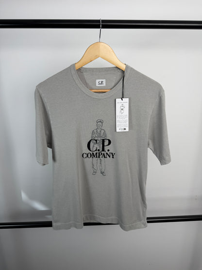 C.P Company Embroidered Logo T-Shirt