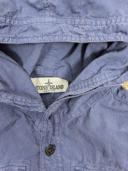 Stone Island Junior Hooded Overshirt - Age 8