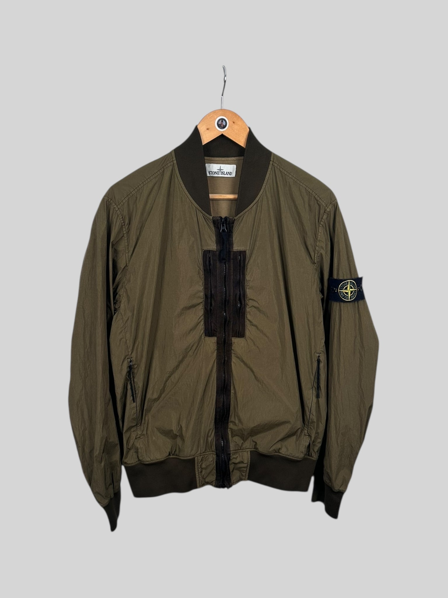 Stone Island Garment Dyed Crinkle Reps NY - Large