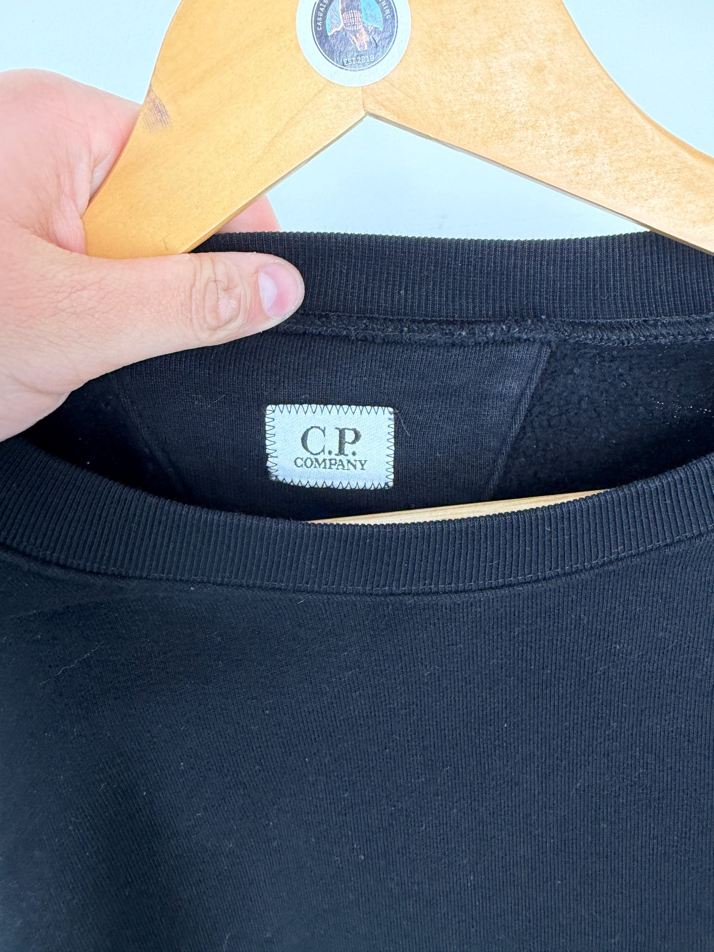 C.P Company Blur Logo Sweatshirt