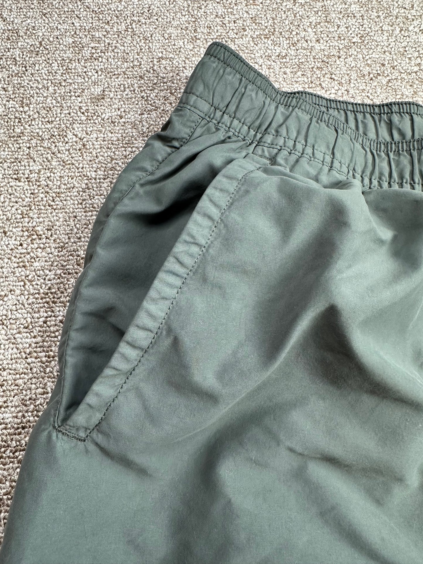 Stone Island Brushed Cotton Swim Shorts