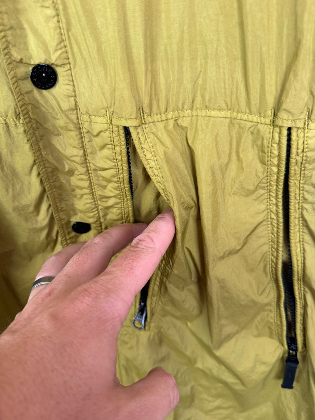 Stone Island Crinkle Reps Overshirt
