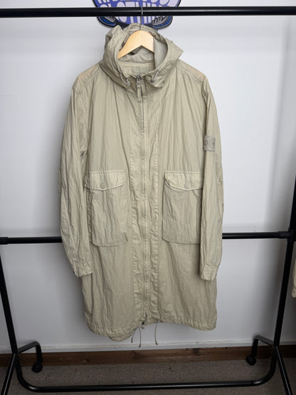 Stone Island 50 Fili Resinata Ghost Parka Jacket