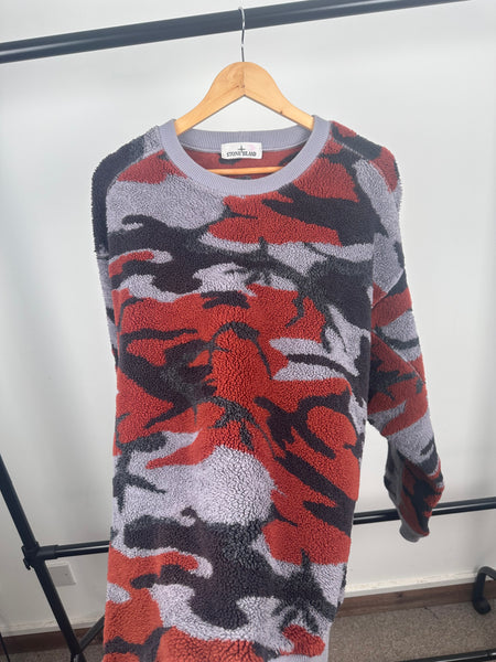 Stone Island Teddy Fleece Sweatshirt (XL)