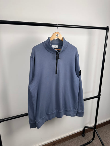 Stone Island 1/4 Zip Sweatshirt (XXL)