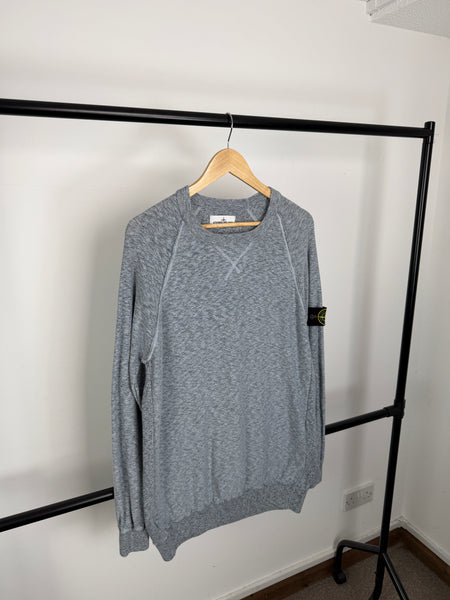 Stone Island Cotton Knit Sweatshirt (3XL)