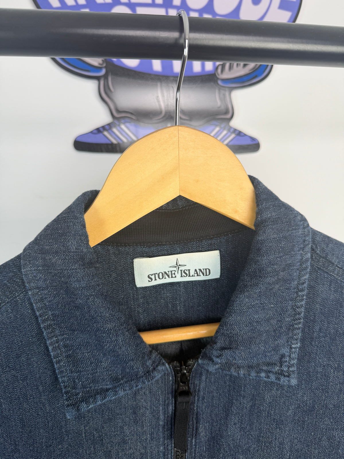 Stone Island Denim Style Overshirt
