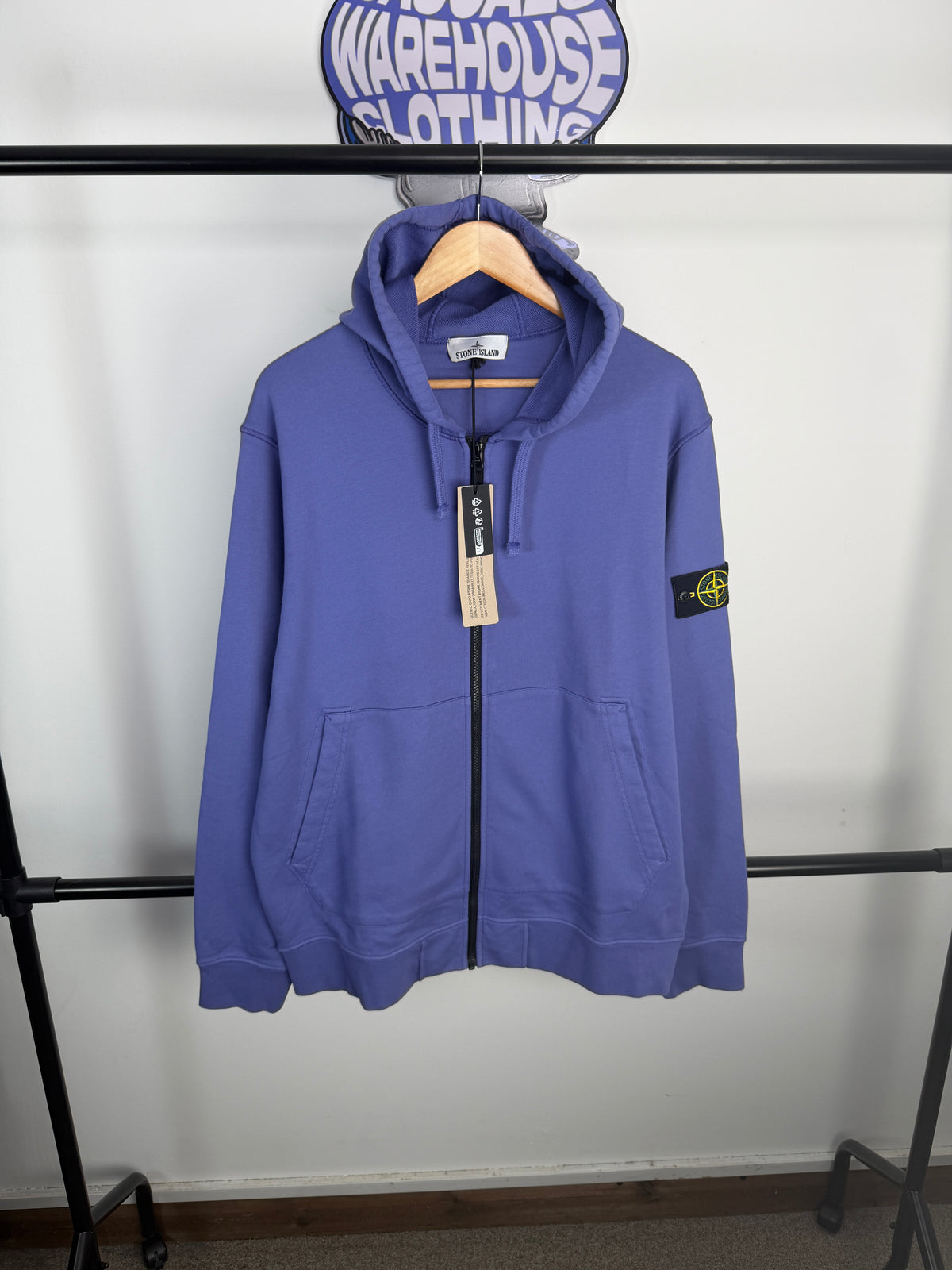Stone Island Full Zip Hoodie