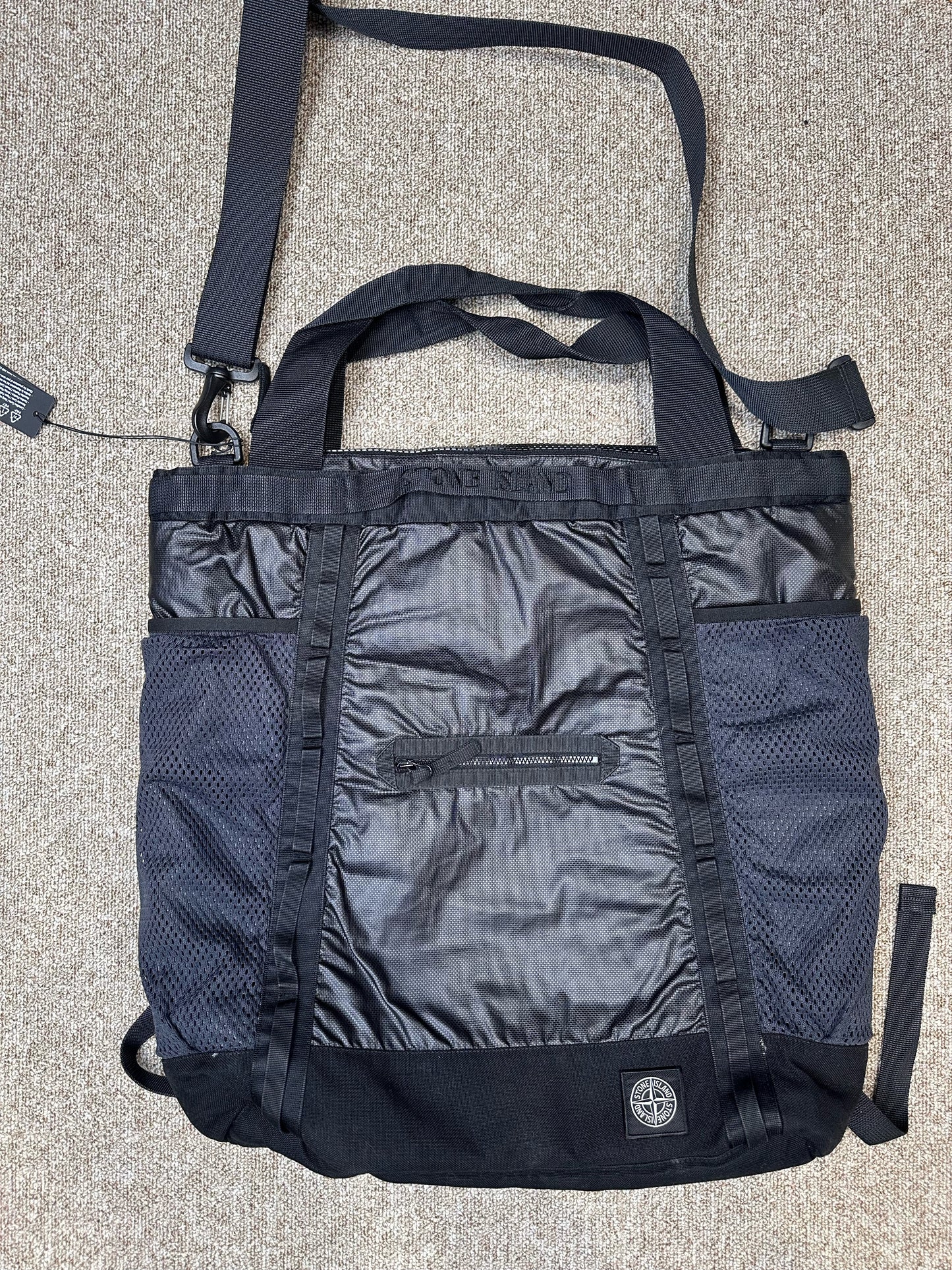 Stone Island Mussola Gommata Panelled Backpack - BNWT