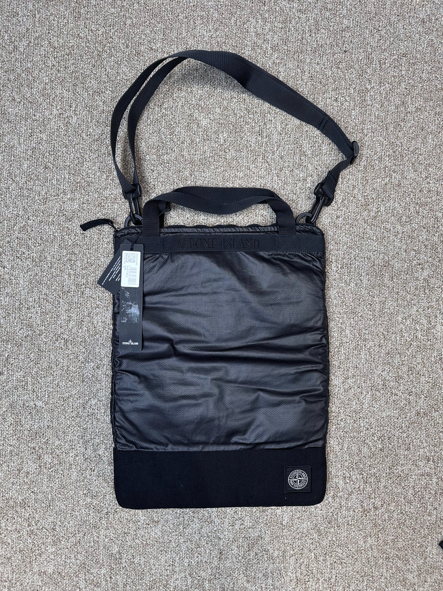 Stone Island Mussola Gommata Canvas Tote Bag - BNWT