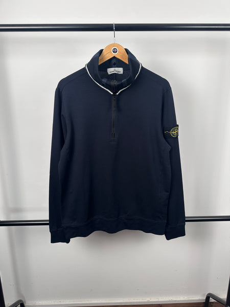 Stone Island 1/4 Zip Sweatshirt (M)