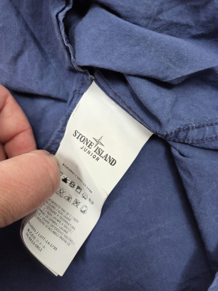 Stone Island Junior Hooded Overshirt - Age 8