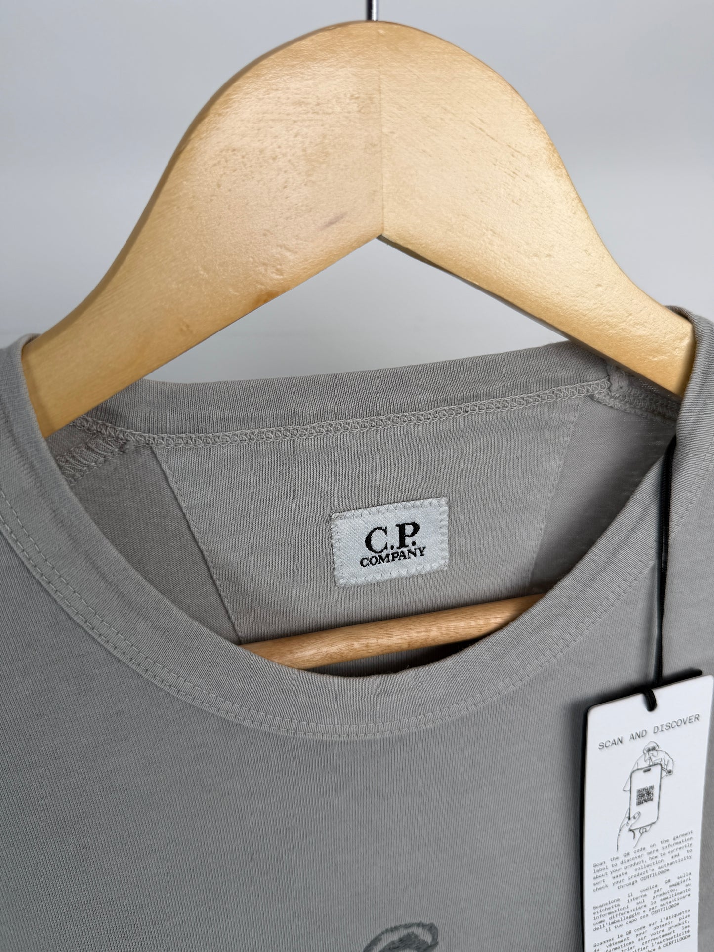 C.P Company Embroidered Logo T-Shirt