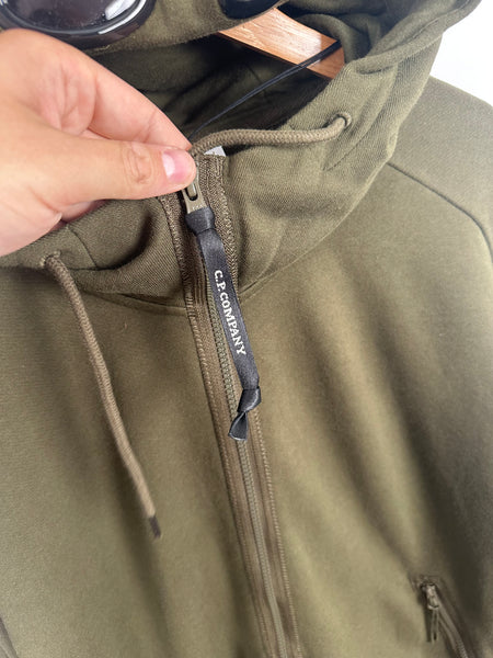 CP Company Diagonal Raised Fleece Goggle Hoodie - BNWT (XL)