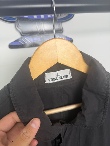 Stone Island Light Cotton Nylon Twill Mac Jacket