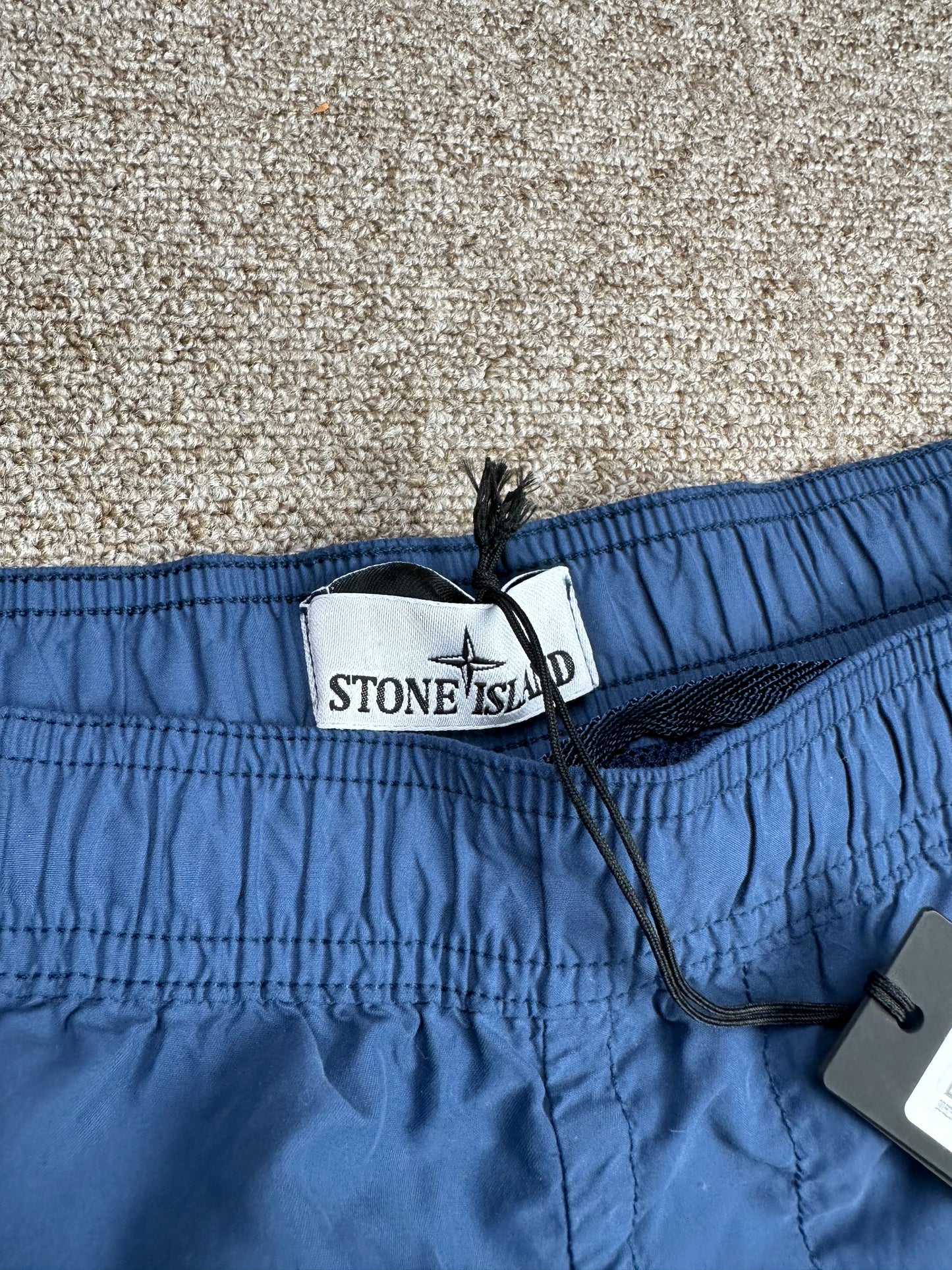 Stone Island Brushed Cotton Swim Shorts