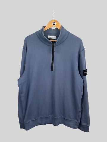 Stone Island 1/4 Zip Sweatshirt (XXL)